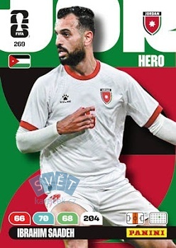 Ibrahim Saadeh Jordan Panini FIFA World Cup 2026 Adrenalyn XL #269